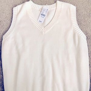 NWT Pacsun White Sweater Vest